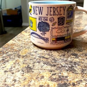 NEW JERSEY Starbucks coffee mug